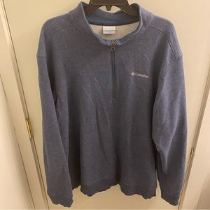 Mens Columbia quarter zip sweatshirt size XXL